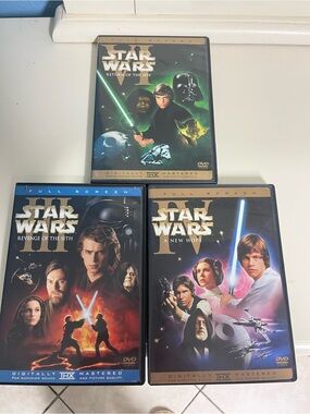 Star Wars DVD Lot